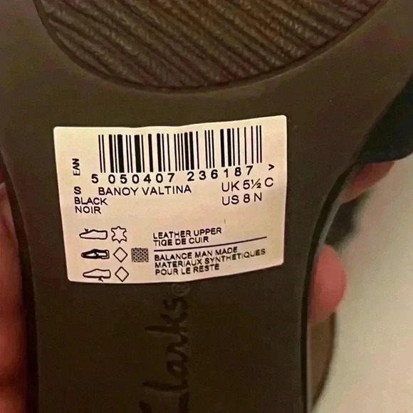 CLARKS
Collection Women's Banoy Valtina Dress Sandals Black Size 8n - Picture 6 of 6